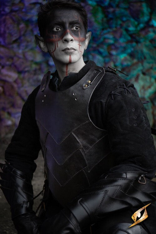 Pettorina Shadow, cuoio Larp/Grv