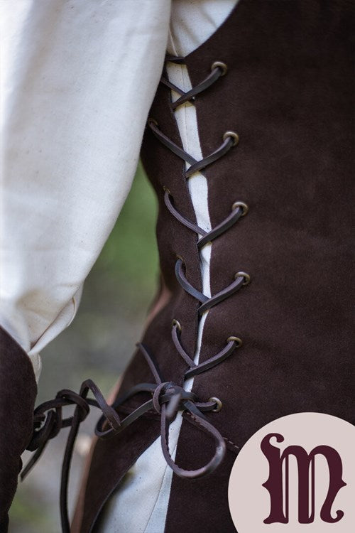 Smanicato Deluxe Ylenne in pelle Larp/Grv