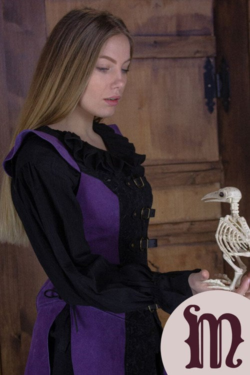 Smanicato Deluxe Ylenne in pelle Larp/Grv