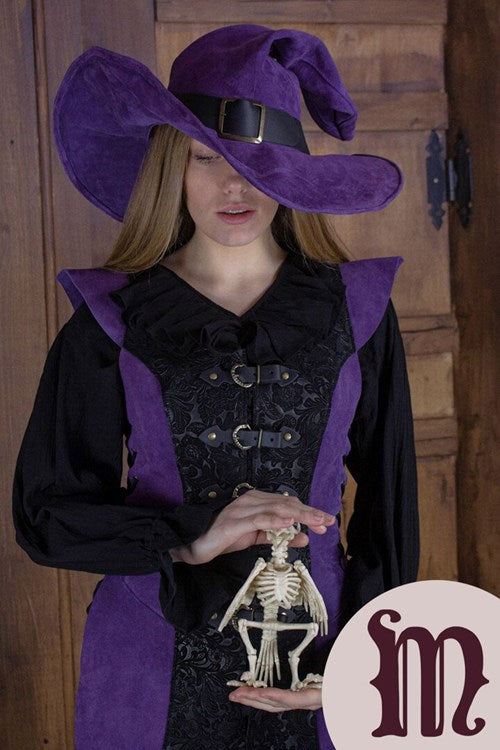 Smanicato Deluxe Ylenne in pelle Larp/Grv