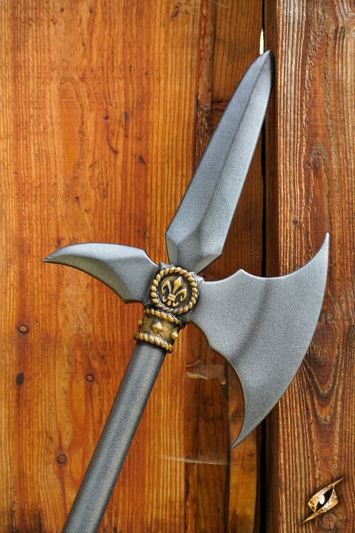 soldier Halberd - Steel Larp/Grv